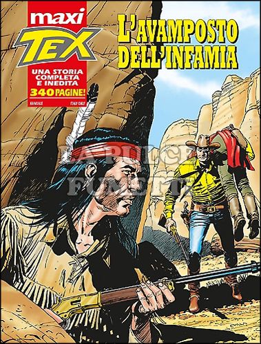 TEX MAXI #    18: L'AVAMPOSTO DELL'INFAMIA